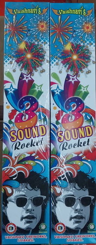 3 SOUND ROCKET 10 Pcs