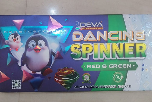 DANCING SPINNER (RED&GREEN)