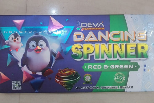 DANCING SPINNER (RED&GREEN)