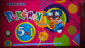 POKEMON MATCHES BOX 5 IN 1