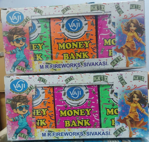 MONEY BANK 3 PCS